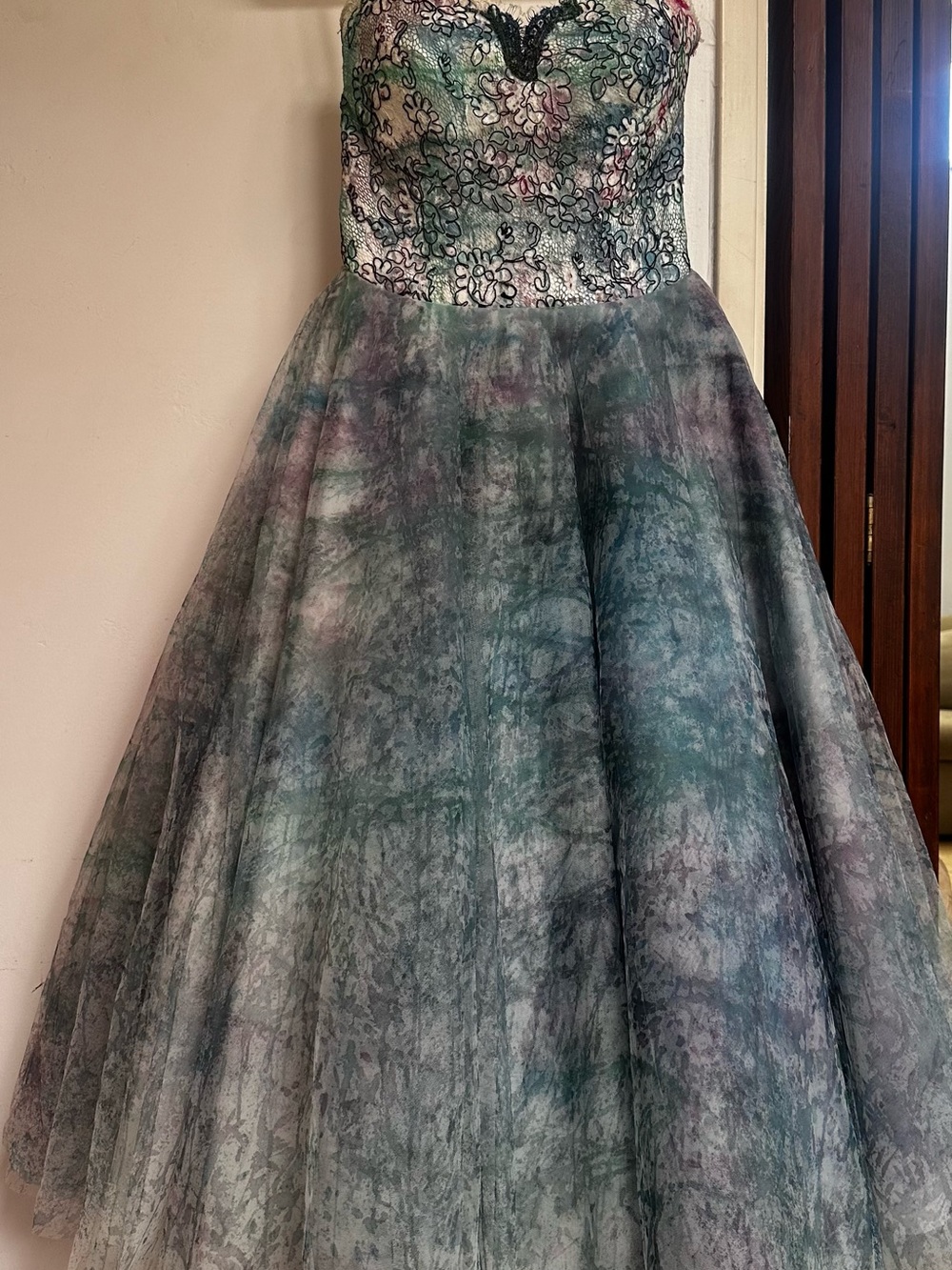 Pride Princess Rainbow Fairy Dress! Custom Painted!